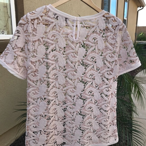 LOFT Lace Top - Picture 2 of 5